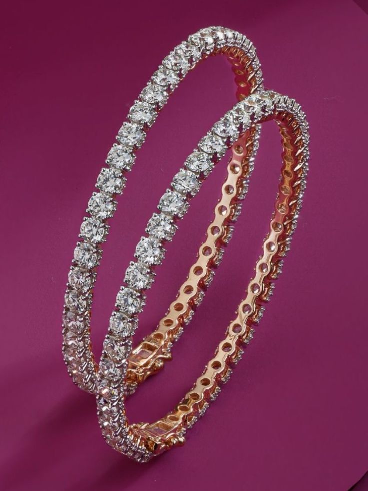 Diamond Bangles